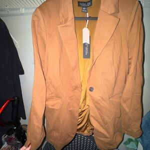 Rachel Zoe Brown Blazer